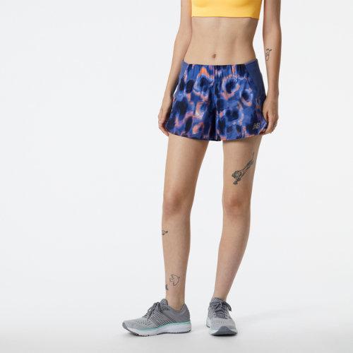 New Balance Women's Printed Impact 3in Short
