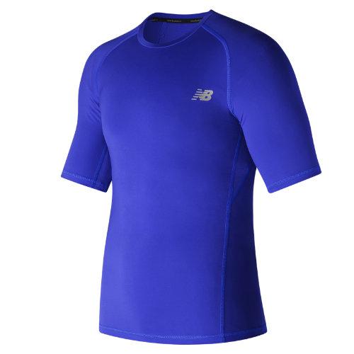 New Balance 73037 Men's Challenge Short Sleeve - Blue (mt73037try)