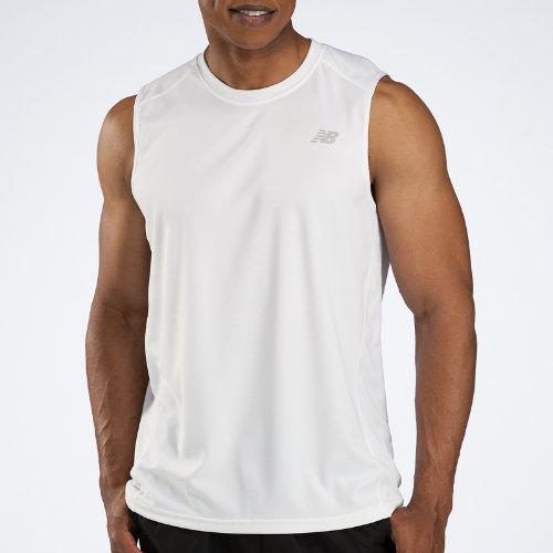 New Balance 3130 Men's Go 2 Sleeveless - White (mrt3130wt)