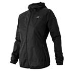 New Balance 61139 Women's Reflective Windcheater Jacket - Black (wj61139bk)