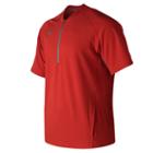 New Balance 73706 Men's Short Sleeve 3000 Batting Jacket - Red (mt73706rep)
