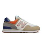 New Balance 574 Men's 574 Shoes - Tan/orange/white (ml574nft)