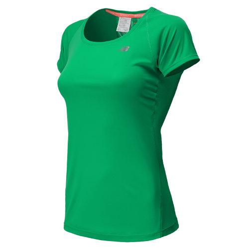 New Balance 5118 Women's Nb Ice Short Sleeve - Vital Green, Fiji (wrt5118vtg)