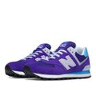 New Balance 574 Core Plus Women's 574 Shoes - Purple/blue/white (wl574cph)