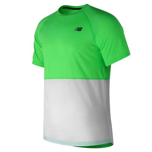 New Balance 71029 Men's Cbk Breathe Short Sleeve - Green/white (mt71029vch)