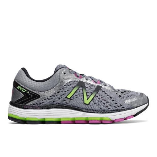 New Balance 1260v7 Women's Distance Shoes - Grey/pink (w1260gp7)