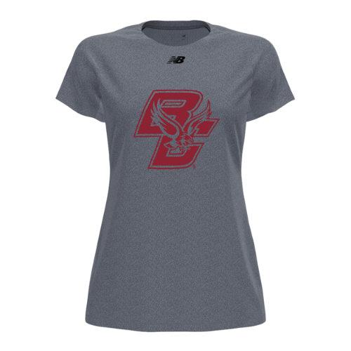 New Balance Womens W Raglan Tech Tee(boston College)