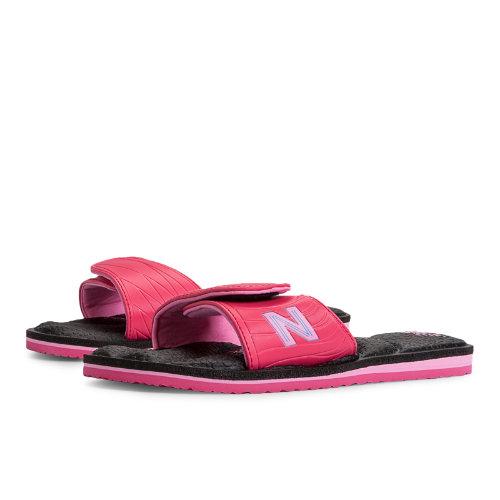 New Balance 3050 Women's Sandals - Black, Pink Glo, Pink (w3050bki)