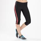 New Balance 4192 Women's Excel Knee Capri - Black, Watermelon (wfp4192wtm)