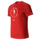 New Balance 63223 Men's Nyc Marathon Nb Ice Short Sleeve - Red (mt63223vrep)