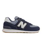 New Balance 574 Men's 574 Shoes - Navy/grey (ml574snj)