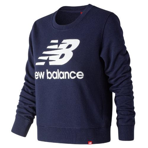 New Balance 91585 Women's Essentials Crew - Navy (wt91585pgm)