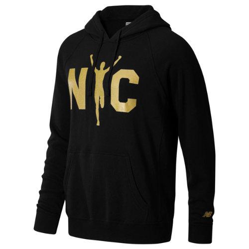 New Balance 73631 Men's Nyc Marathon Runner Hoodie - Black (mt73631vbk)