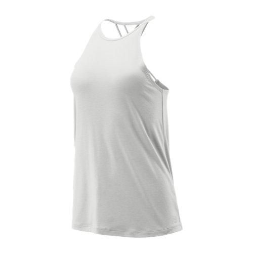 New Balance 93473 Women's Balance Macrame Tank - Off White (wt93473sah)