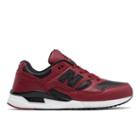 New Balance 530 Lux Leather Men's Running Classics Shoes - Red/black (m530vtb)