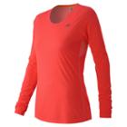 New Balance 53142 Women's Accelerate Long Sleeve - Dragonfly (wt53142daf)