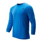 New Balance 93050 Men's R.w.t. Long Sleeve Top - Blue (mt93050lbe)