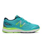 New Balance 880v7 Kids Grade School Running Shoes - Blue/green (kj880ypy)