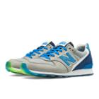 New Balance 696 Nb Grey Women's Running Classics Shoes - Alloy, Bolt, Hi-lite (wl696bgg)