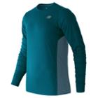 New Balance 53060 Men's Accelerate Long Sleeve - Blue (mt53060csy)