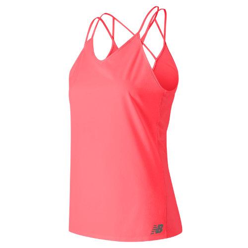 New Balance 91209 Women's Impact Woven Tank - Pink (wt91209gua)