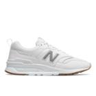 New Balance 997h Men's Classics Shoes - White/silver (cm997hcn)