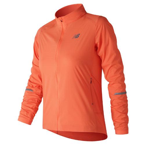 New Balance 73253 Women's Speed Run Jacket - Orange (wj73253vvt)
