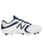 New Balance Low-cut 5464 Women's Softball Shoes - White, Navy (wf5464wn)