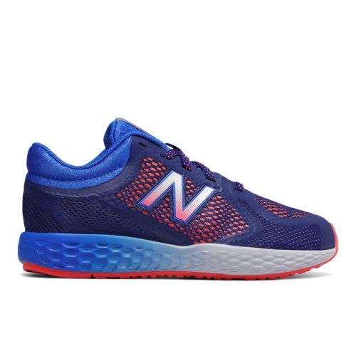 New Balance 720v4 Kids Grade School Running Shoes - Blue/orange (kj720vry)