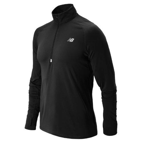 New Balance 5114 Men's Impact Half Zip - Black (mrt5114bk)