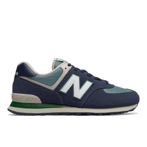 New Balance 574 Men's 574 Shoes - Navy/blue (ml574erk)