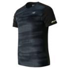 New Balance 63223 Men's Nb Ice Short Sleeve - Black/grey (mt63223bm)