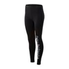 New Balance 93524 Women's Essentials In Bloom Legging - Black (wp93524bk)