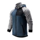 New Balance 93001 Men's Nb Heat Loft Full Zip Hooded Jacket - Grey (mj93001ag)