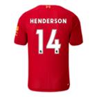 New Balance 939852 Men's Liverpool Fc Home Ss Jersey Henderson No Epl Patch - (mt939852-14nh)