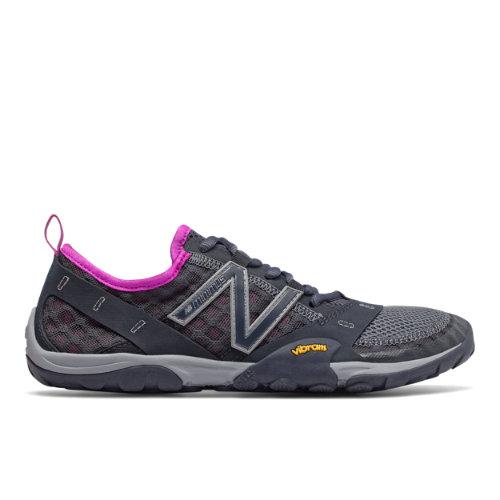 New Balance Minimus Trail 10 Women's Trail Running Shoes - Grey/purple (wt10vv)