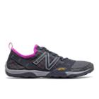 New Balance Minimus Trail 10 Women's Trail Running Shoes - Grey/purple (wt10vv)