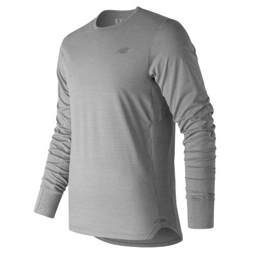 New Balance 91230 Men's Seasonless Long Sleeve - Grey (mt91230ag)