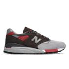 New Balance 998 Age Of Exploration Men's Made In Usa Shoes - Grey/red (m998cpl)