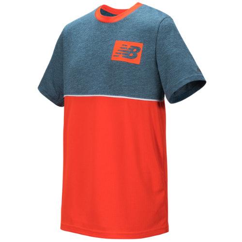 New Balance 18221 Kids' Short Sleeve Pieced Performance Tee - (bt18221)
