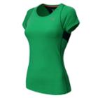 New Balance 4325 Women's Accelerate Short Sleeve - Vital Green, Tropical Green (wrt4325vtg)