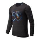 New Balance Men's Nyc Marathon Q Speed Fuel Jacquard Long Sleeve