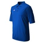 New Balance 9306 Men's Solid Short Sleeve Polo - Team Royal (tpt9306try)