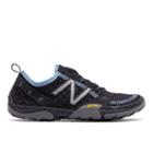 New Balance Minimus 10v1 Trail Women's Trail Running Shoes - Black/blue (wt10bb)