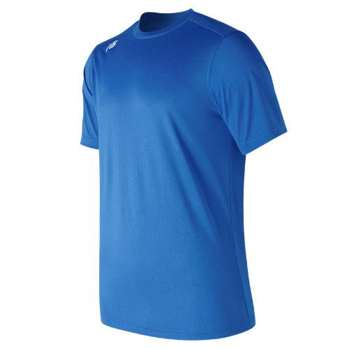 New Balance 500 Men's Short Sleeve Tech Baseball Tee - Blue (tmmt500try)