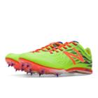 New Balance Md800v4 Spike Women's Track Spikes Shoes - Green/orange (wmd800y4)