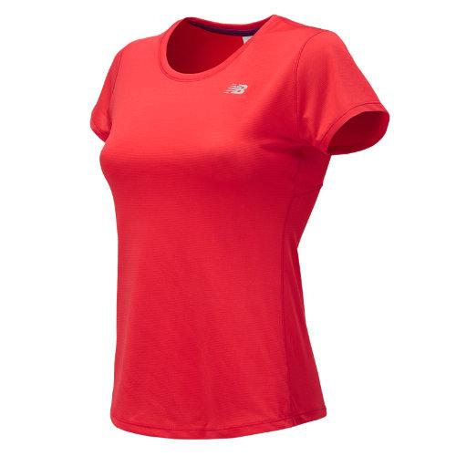 New Balance 53141 Women's Accelerate Short Sleeve - Cerise (wt53141ce)