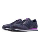 New Balance 420 Glam Women's Running Classics Shoes - Navy, Violet (wl420npb)