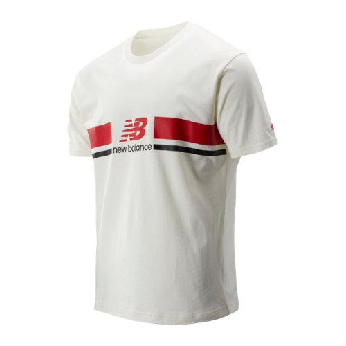 New Balance 93550 Men's Nb Athletics Stadium Tee - Off White (mt93550sst)
