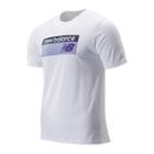 New Balance 91511 Men's Nb Athletics Banner Tee - Purple (mt91511cay)